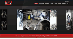 Desktop Screenshot of kovojuhasz.cz